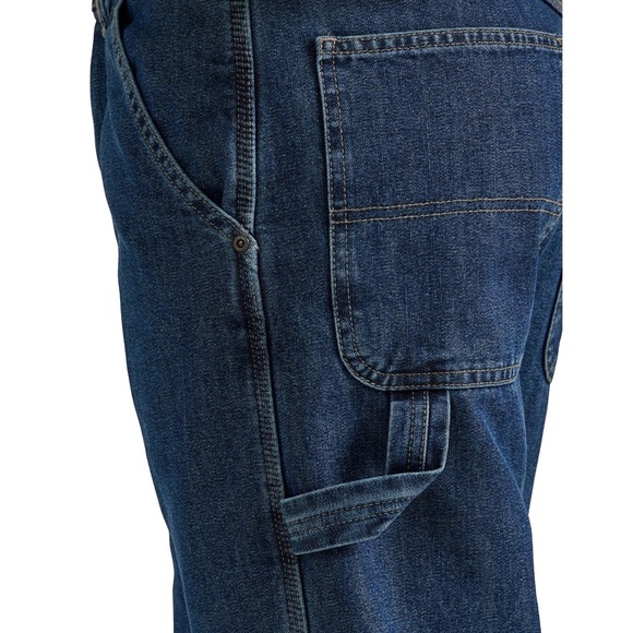 NWT Wrangler Men's and Big Men's Relaxed Fit Fleece Lined Cargo Jean size: 40x32 - Picture 6 of 10